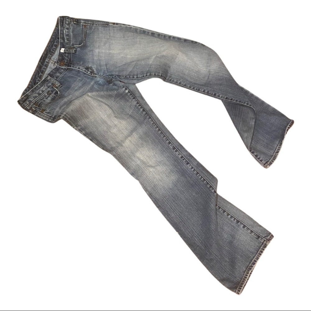 EXPRESS WIDE LEG JEANS